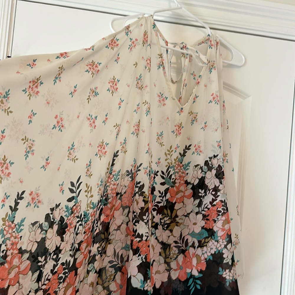 Off the shoulder poncho shirt